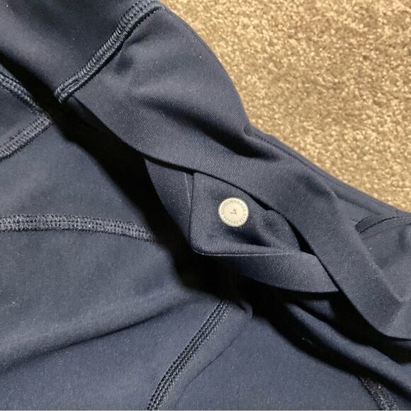 Lululemon Time To Sweat Crop *23” Black Size 4 - Picture 9 of 12